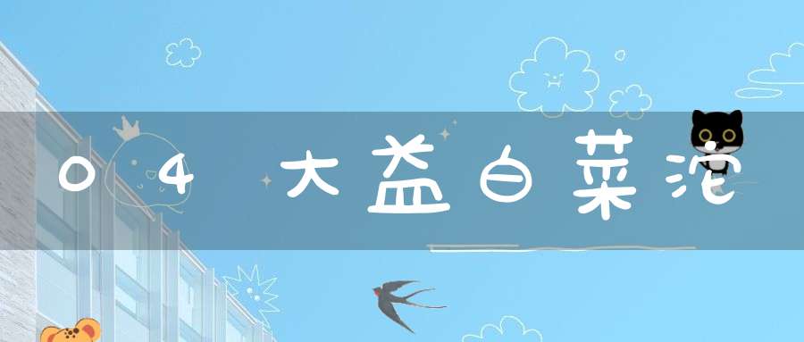 04大益白菜沱