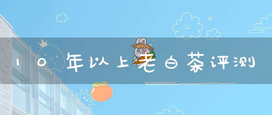 10年以上老白茶评测