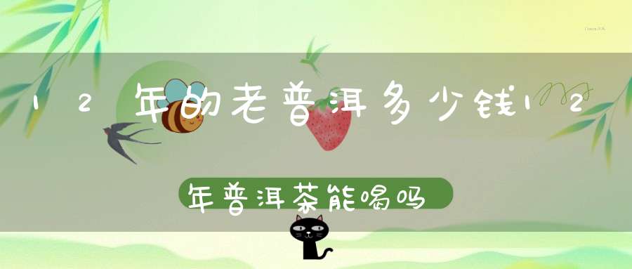 12年的老普洱多少钱12年普洱茶能喝吗?