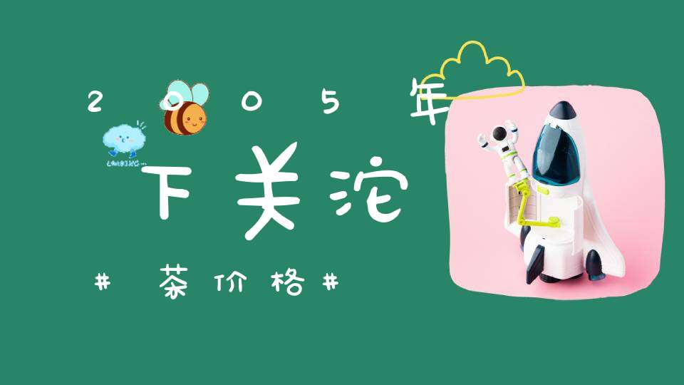 2005年下关沱茶价格