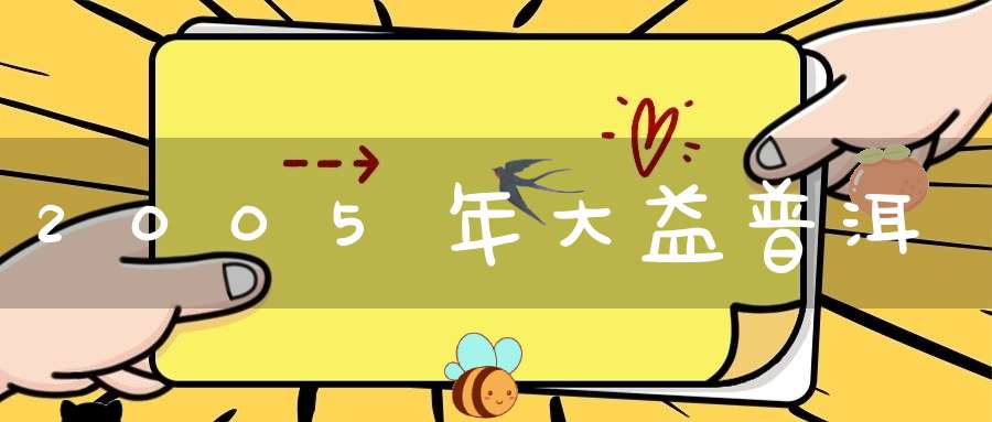2005年大益普洱