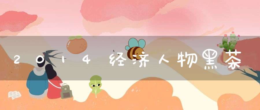2014经济人物黑茶