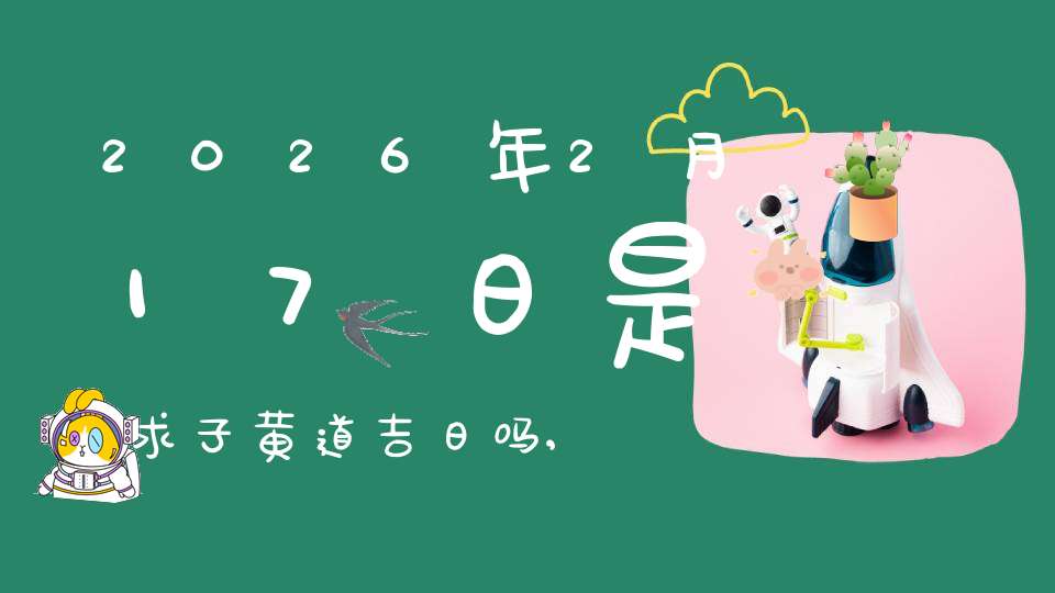 2026年2月17日是求子黄道吉日吗,怀孕好吗