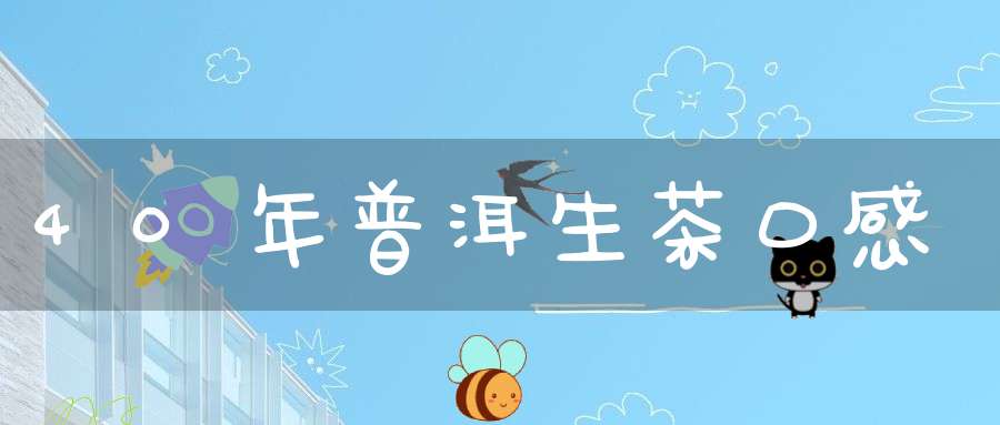 40年普洱生茶口感