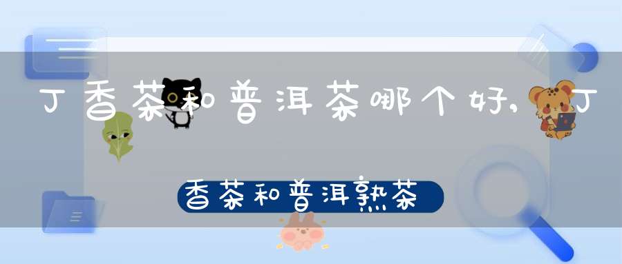 丁香茶和普洱茶哪个好,丁香茶和普洱熟茶哪个对胃好