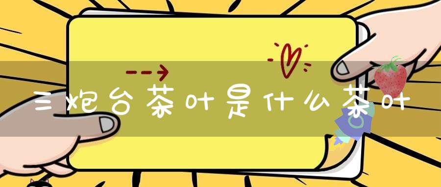 三炮台茶叶是什么茶叶