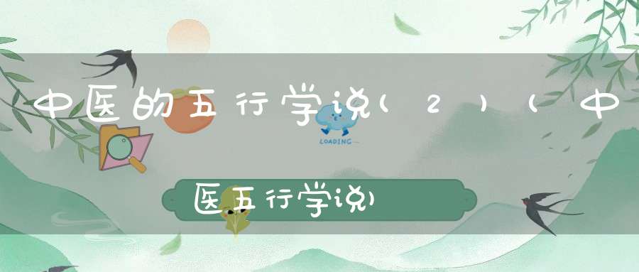 中医的五行学说(2)(中医五行学说)
