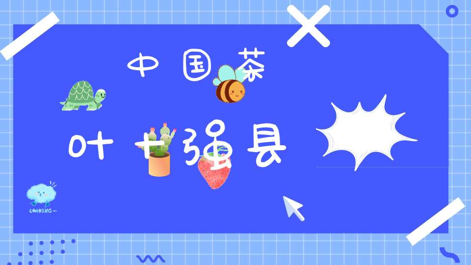 中国茶叶十强县