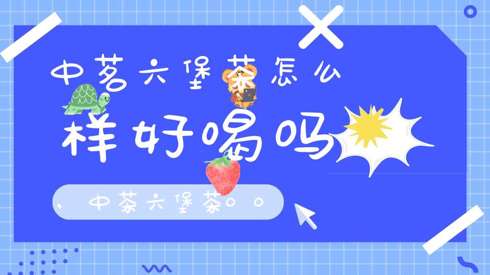 中茗六堡茶怎么样好喝吗,中茶六堡茶003017