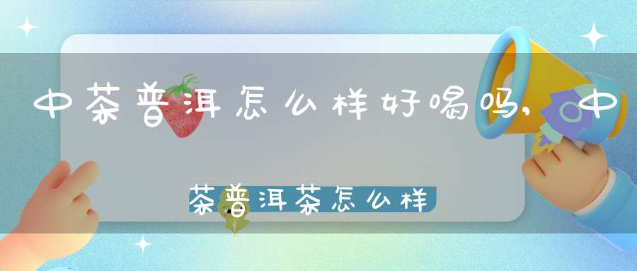 中茶普洱怎么样好喝吗,中茶普洱茶怎么样