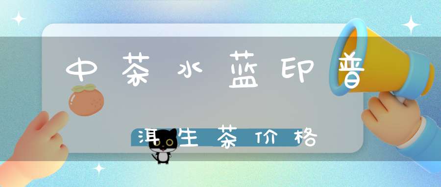 中茶水蓝印普洱生茶价格