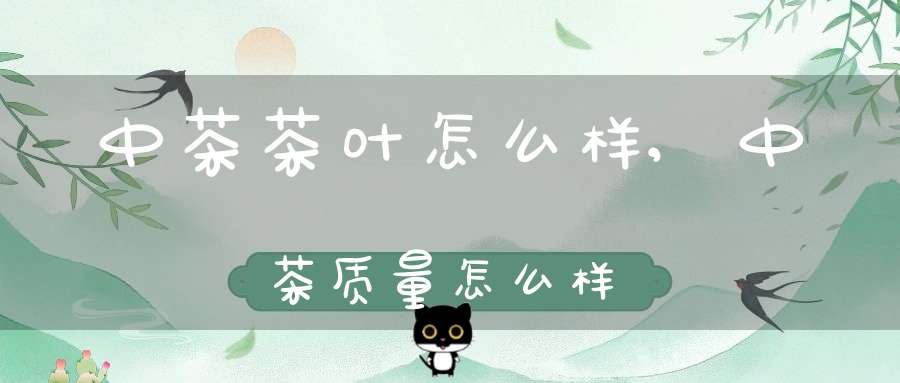 中茶茶叶怎么样,中茶质量怎么样