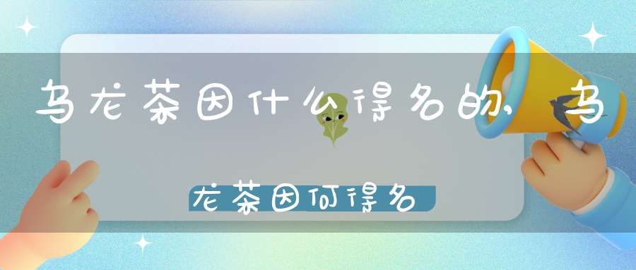 乌龙茶因什么得名的,乌龙茶因何得名