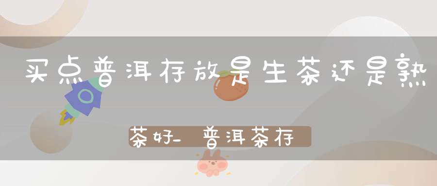 买点普洱存放是生茶还是熟茶好_普洱茶存放是生普好还是熟普好