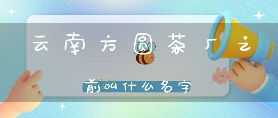 云南方圆茶厂之前叫什么名字