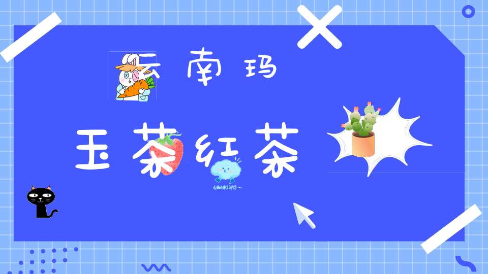 云南玛玉茶红茶