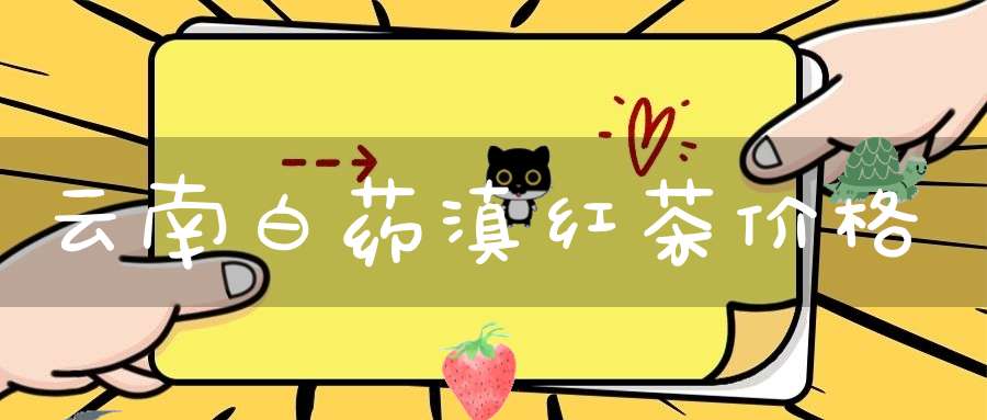 云南白药滇红茶价格