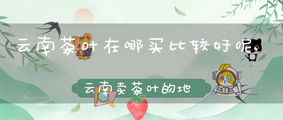 云南茶叶在哪买比较好呢,云南卖茶叶的地方