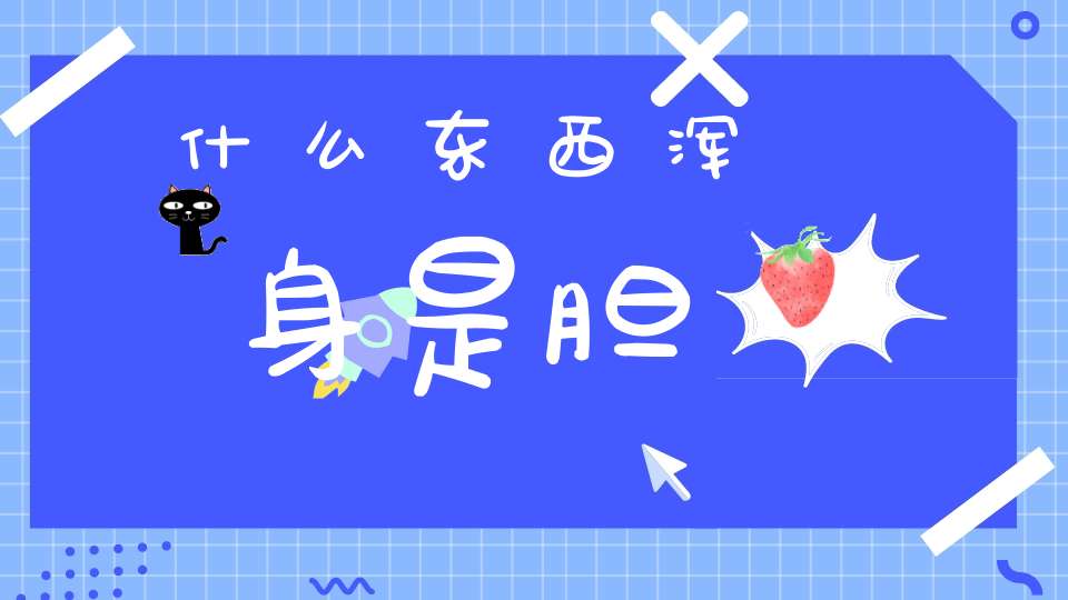 什么东西浑身是胆