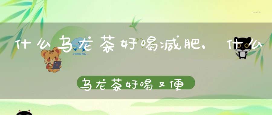 什么乌龙茶好喝减肥,什么乌龙茶好喝又便宜