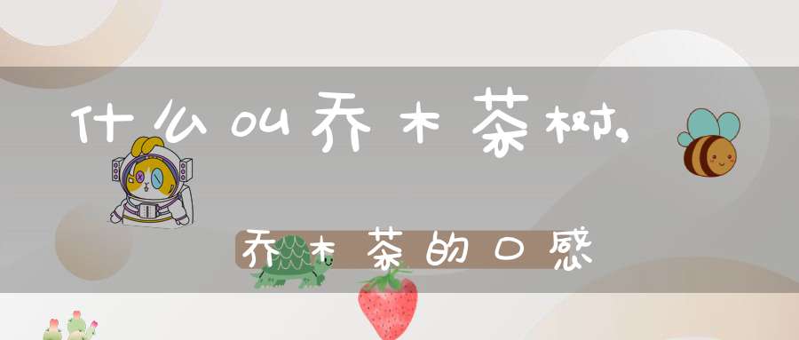 什么叫乔木茶树,乔木茶的口感
