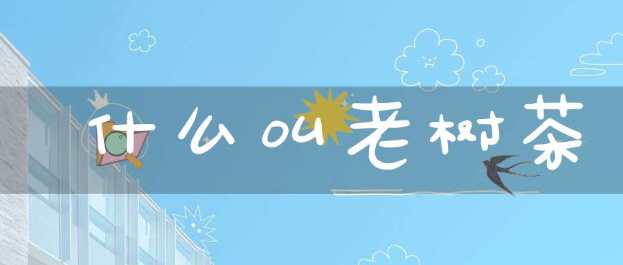 什么叫老树茶