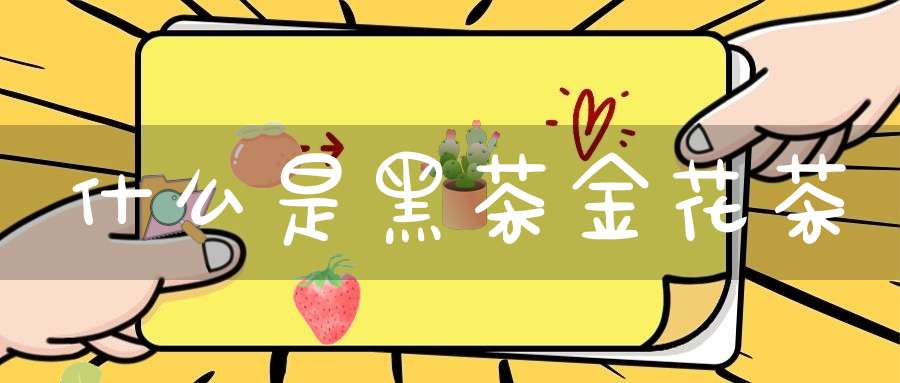 什么是黑茶金花茶