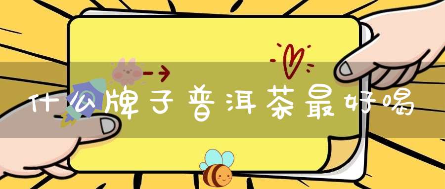 什么牌子普洱茶最好喝