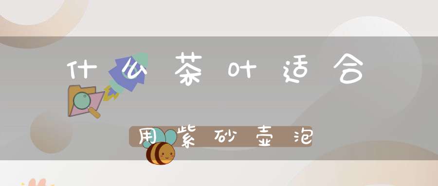 什么茶叶适合用紫砂壶泡