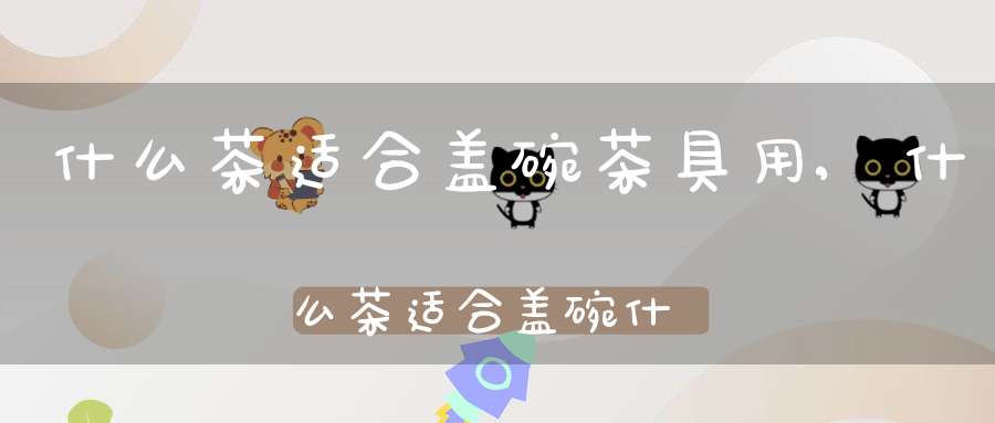 什么茶适合盖碗茶具用,什么茶适合盖碗什么茶适合茶壶