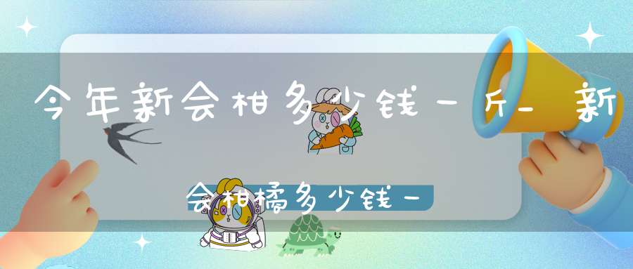 今年新会柑多少钱一斤_新会柑橘多少钱一斤