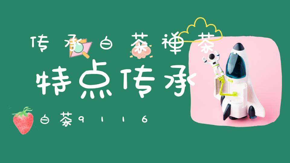 传承白茶禅茶特点传承白茶9116