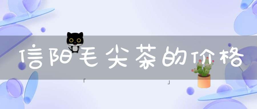 信阳毛尖茶的价格