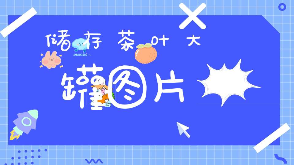 储存茶叶大罐图片