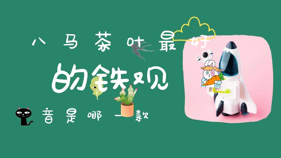 八马茶叶最好的铁观音是哪一款