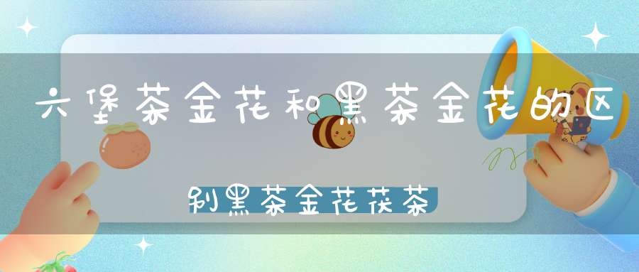 六堡茶金花和黑茶金花的区别黑茶金花茯茶的功效