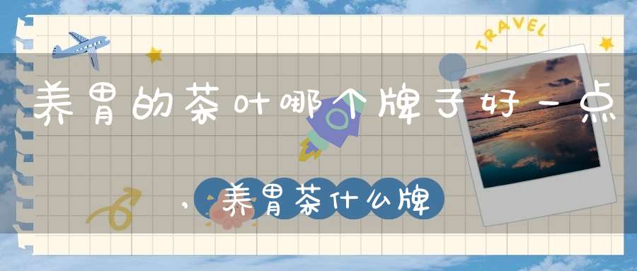 养胃的茶叶哪个牌子好一点,养胃茶什么牌子好