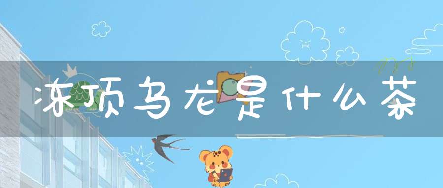 冻顶乌龙是什么茶