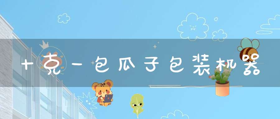 十克一包瓜子包装机器