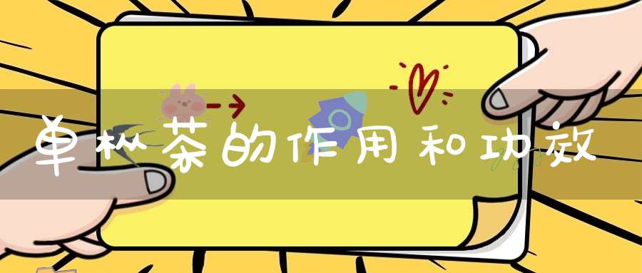 单枞茶的作用和功效