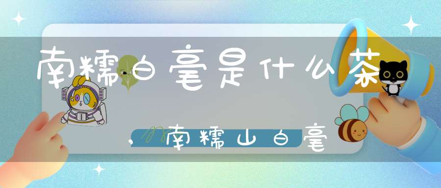 南糯白毫是什么茶,南糯山白毫
