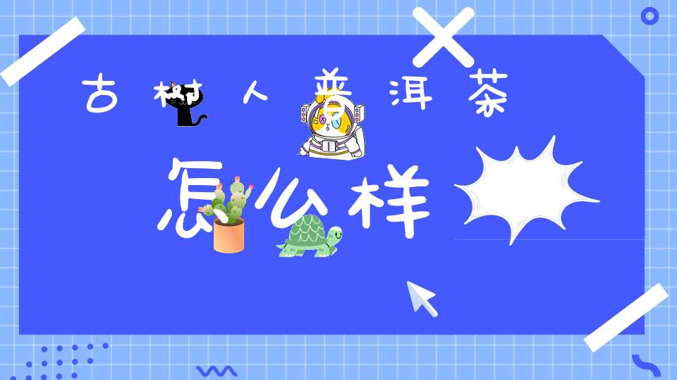 古树人普洱茶怎么样