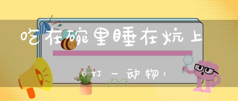 吃在碗里，睡在炕上（打一动物）