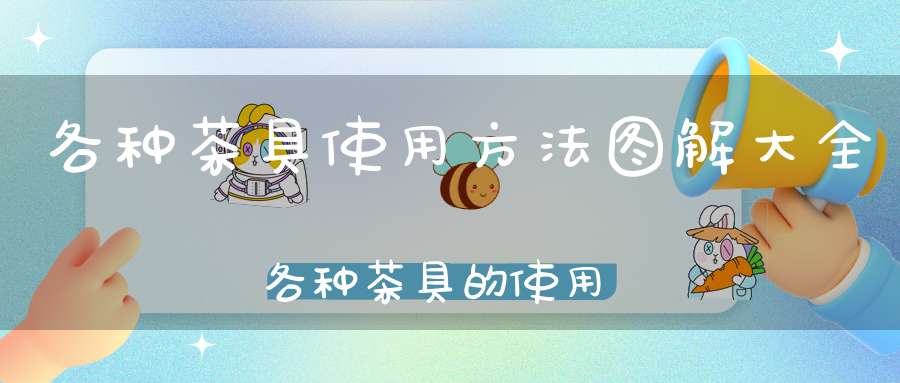 各种茶具使用方法图解大全各种茶具的使用
