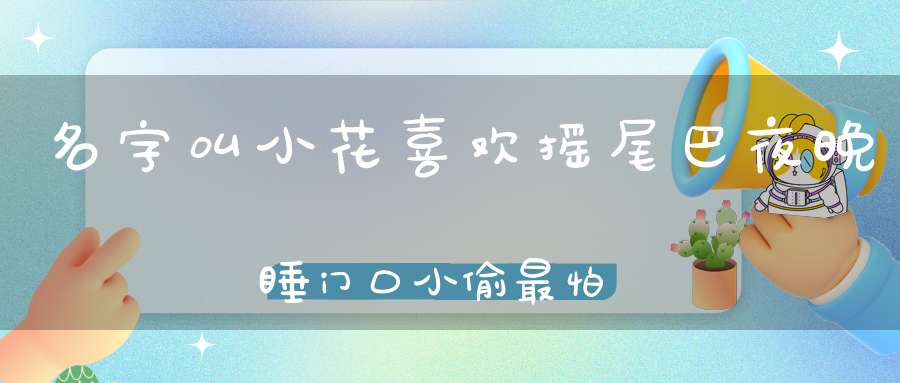 名字叫小花，喜欢摇尾巴，夜晚睡门口，小偷最怕他（打一动物）