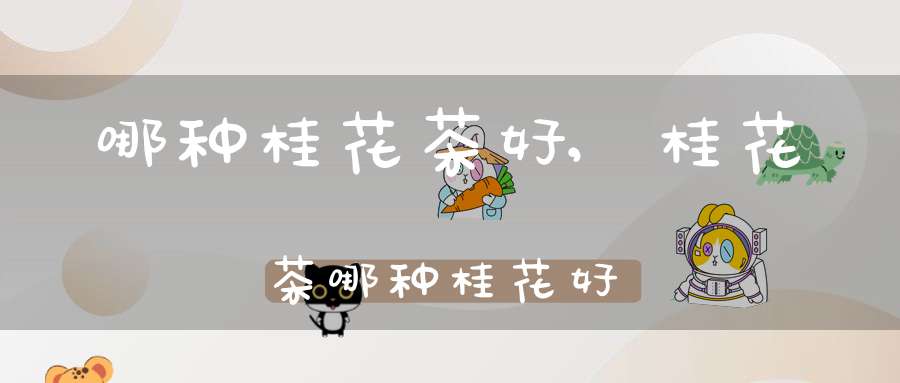 哪种桂花茶好,桂花茶哪种桂花好