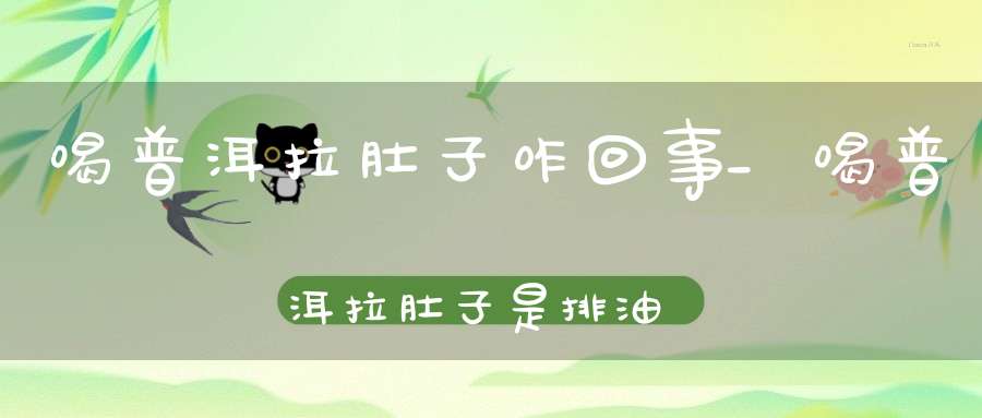 喝普洱拉肚子咋回事_喝普洱拉肚子是排油吗