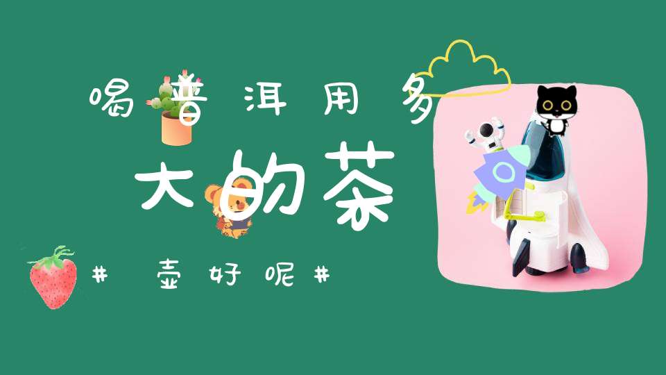 喝普洱用多大的茶壶好呢