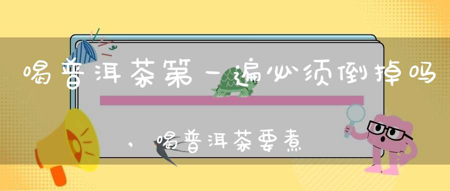 喝普洱茶第一遍必须倒掉吗,喝普洱茶要煮茶吗