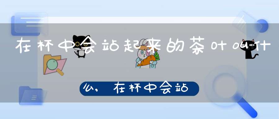 在杯中会站起来的茶叶叫什么,在杯中会站起来的茶叶有哪些